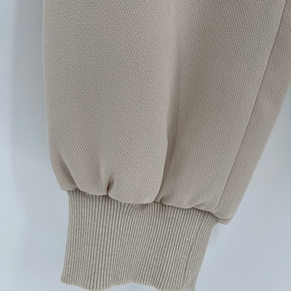 By Malene Birger Severine Beige Pull On Polyester Cotton Joggers Size 6/8 - Picture 5 of 16